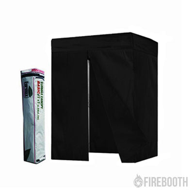 Eurmax 5×5 Pop-up Flat Top Photo Booth Tent with Carry Bag (No Print)