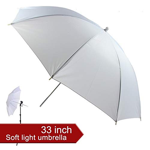 Load image into Gallery viewer, FireBooth - Professional White Translucent Reflector 33&quot; Umbrella for Photography, Studio Light Flash, and Portable Photo Booths

