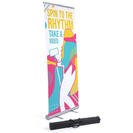 34" ECONOMY RETRACTABLE BANNER STAND