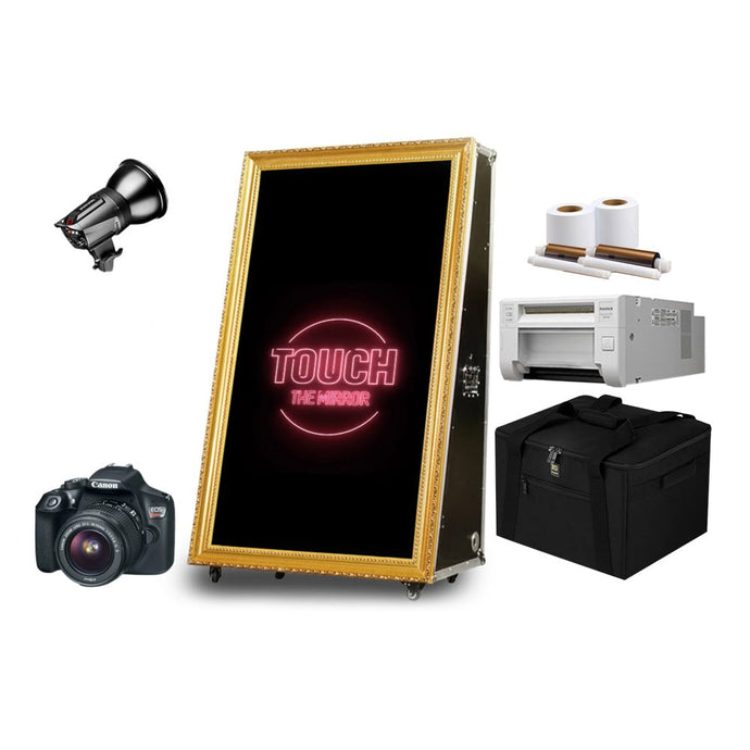 PMB-100 Road Case Mirror Booth Premium Package
