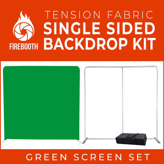 Green Screen Photo Booth Single Sided Backdrop