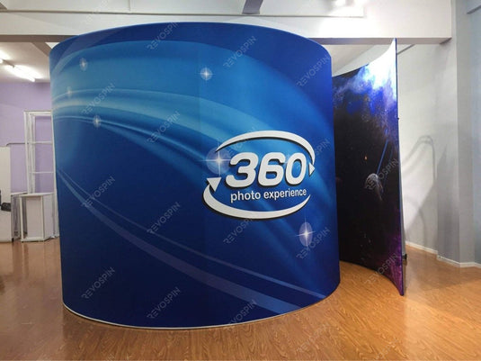 THE ALLURE 360 PHOTO BOOTH ENCLOSURE